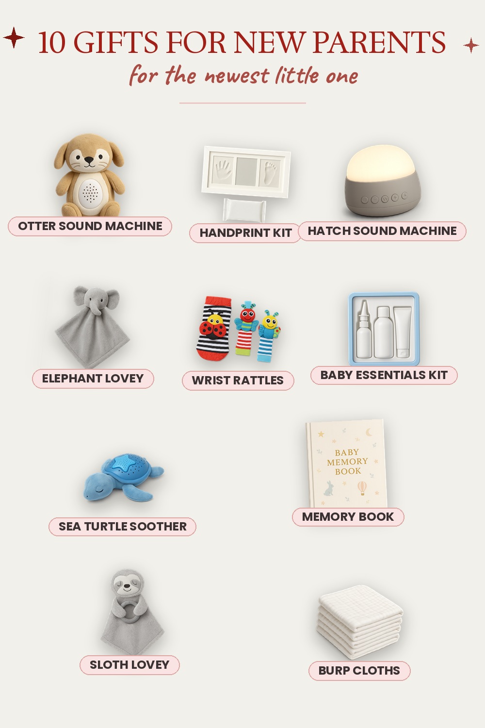 10 Gifts for New Parents for the newest little one
